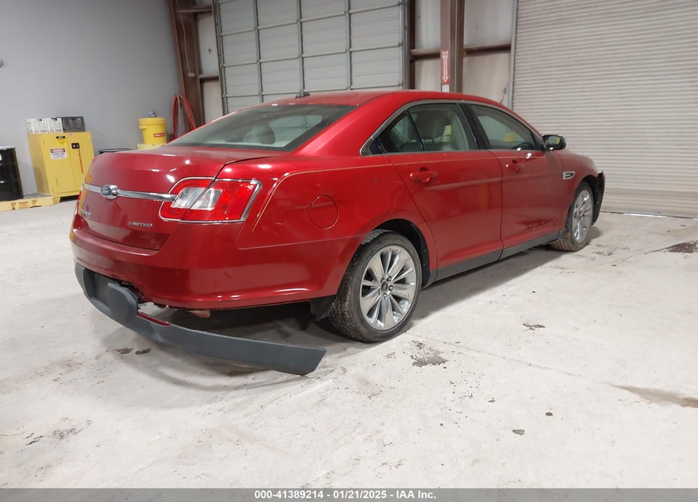 2011 FORD TAURUS VIN: 1FAHP2FW0BG119415