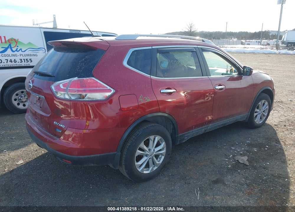 2014 NISSAN ROGUE SV VIN: 5N1AT2MV8EC764256