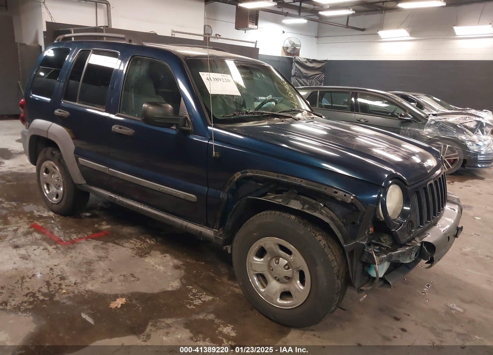 2007 JEEP LIBERTY SPORT VIN: 1J4GL48K57W542702