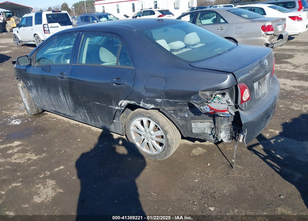 2009 TOYOTA COROLLA VIN: 2T1BU40E89C120082