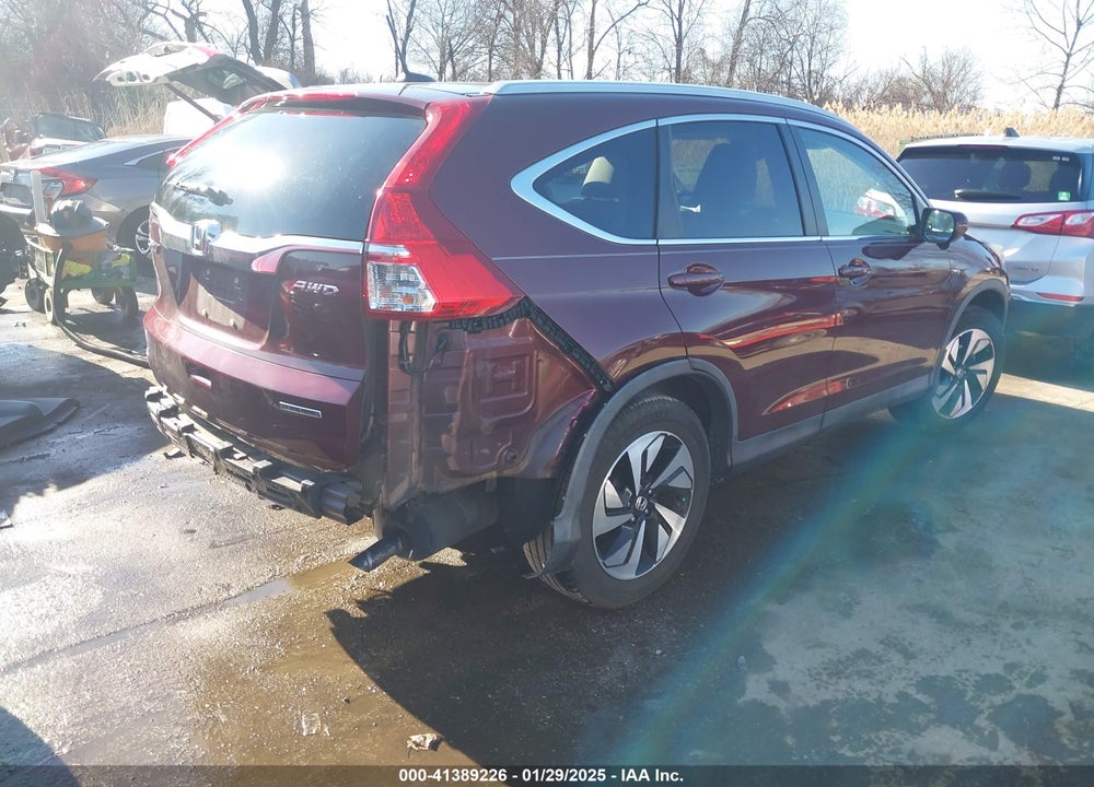 2016 HONDA CR-V TOURING VIN: 5J6RM4H99GL118167