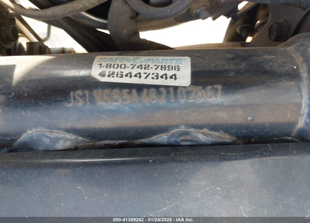 2008 SUZUKI VL800 VIN: JS1VS55A482102667