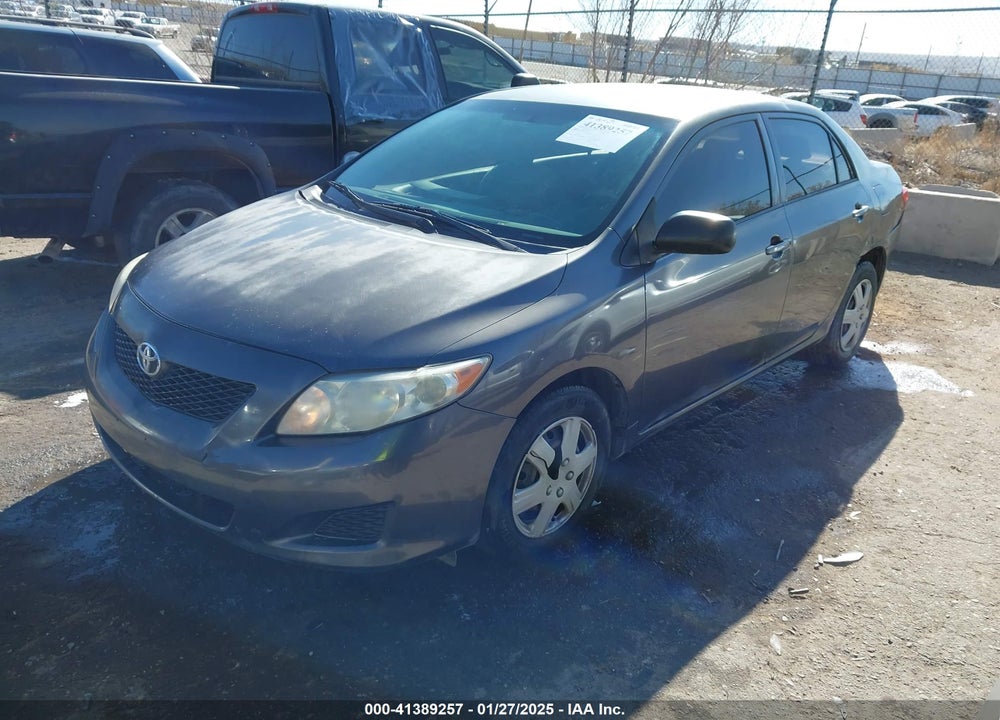 2009 TOYOTA COROLLA VIN: JTDBL40E599038626