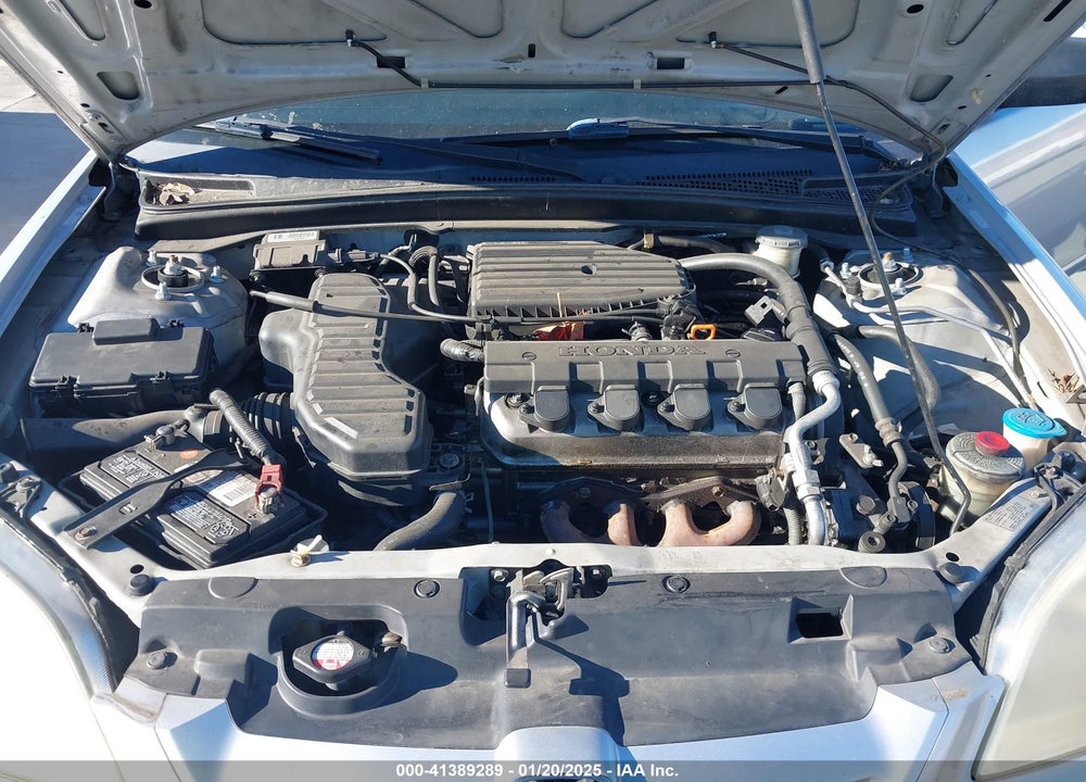 2001 HONDA CIVIC LX VIN: 1HGEM22551L030109