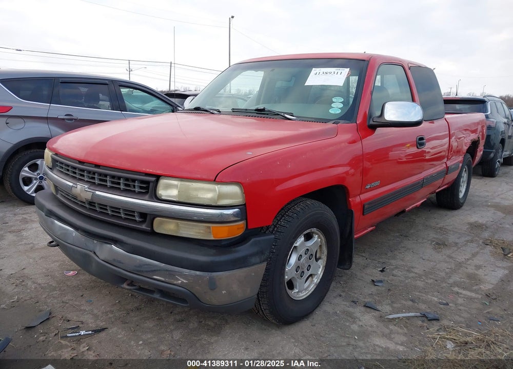 1999 CHEVROLET SILVERADO 1500 LS VIN: 2GCEC19V5X1267196