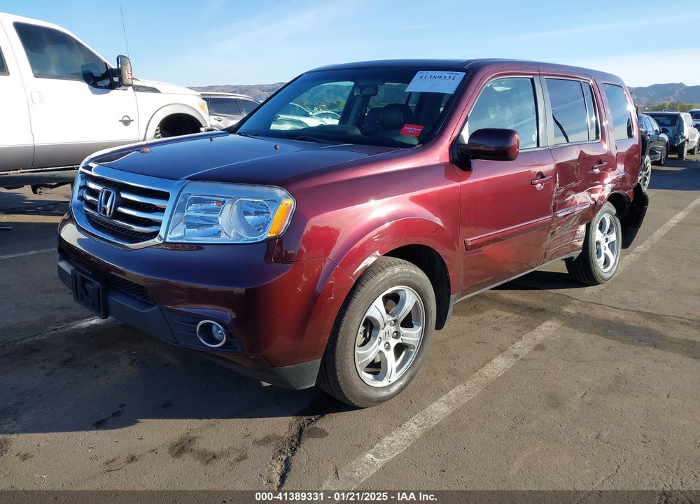 2015 HONDA PILOT EX-L VIN: 5FNYF4H76FB049658