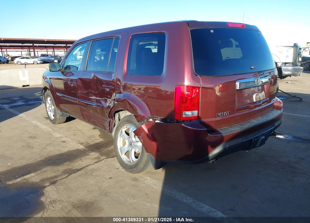 2015 HONDA PILOT EX-L VIN: 5FNYF4H76FB049658