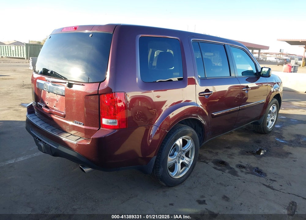 2015 HONDA PILOT EX-L VIN: 5FNYF4H76FB049658