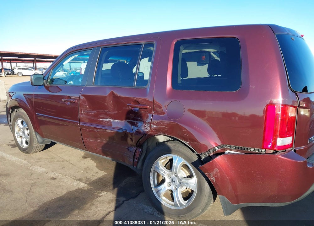 2015 HONDA PILOT EX-L VIN: 5FNYF4H76FB049658