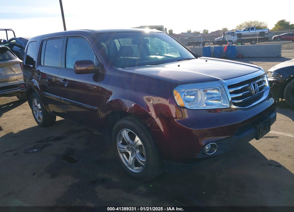 2015 HONDA PILOT EX-L VIN: 5FNYF4H76FB049658