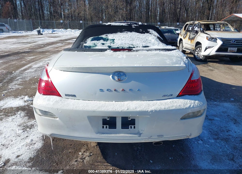 2008 TOYOTA CAMRY SOLARA SLE VIN: 4T1FA38P18U160544