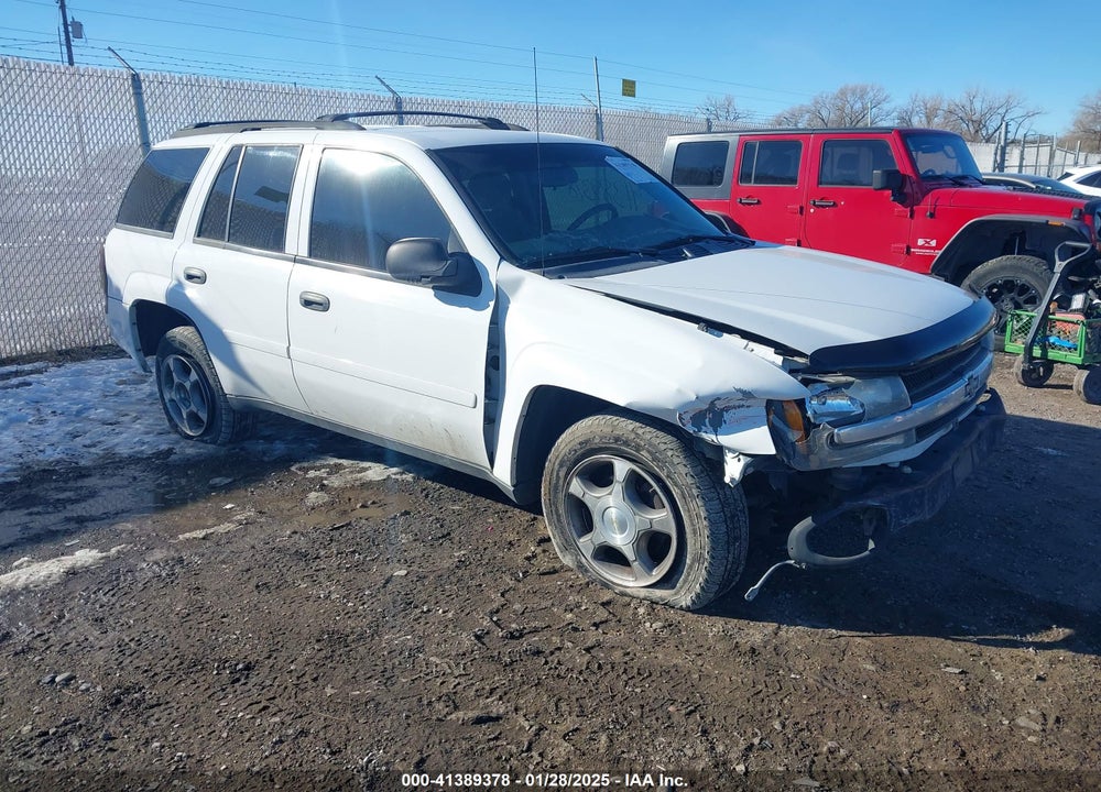 2008 CHEVROLET TRAILBLAZER FLEET VIN: 1GNDT13S682199011