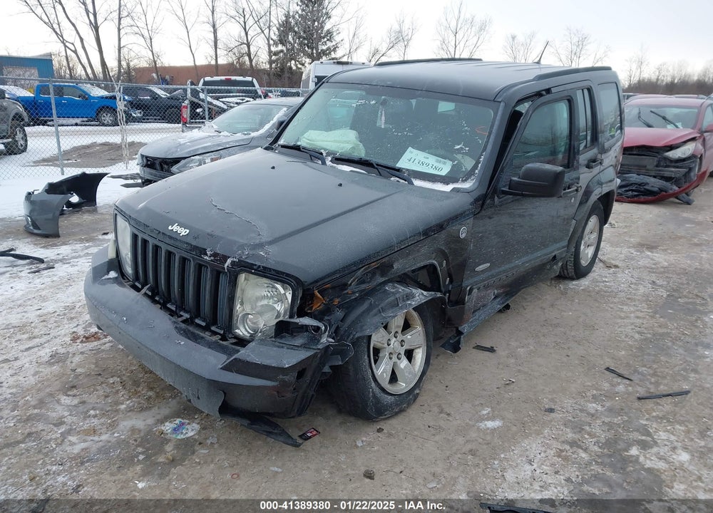 2012 JEEP LIBERTY SPORT VIN: 1C4PJMAK8CW212620