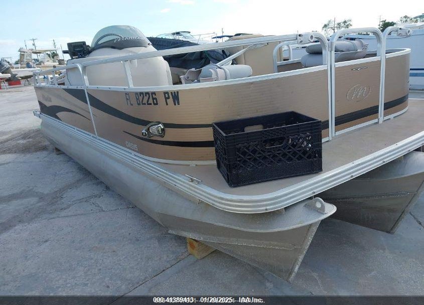 2014 MANITOU OASIS PONTOON VIN: TII37607G314