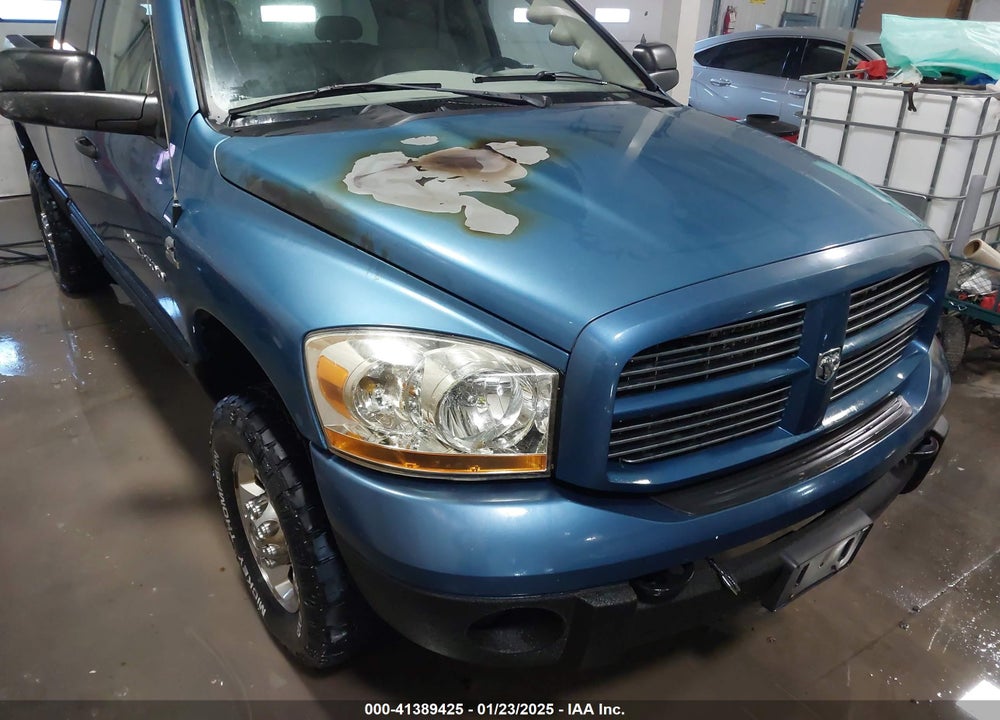 2006 DODGE RAM 2500 SLT/TRX4 OFF ROAD/SPORT/POWER WAGON VIN: 1D7KS28C96J237592