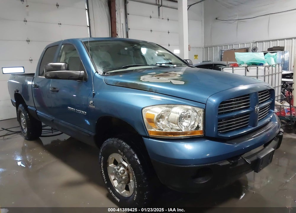 2006 DODGE RAM 2500 SLT/TRX4 OFF ROAD/SPORT/POWER WAGON VIN: 1D7KS28C96J237592