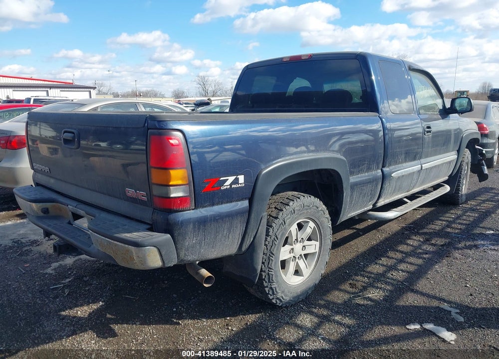 2007 GMC SIERRA 1500 CLASSIC SLE1 VIN: 2GTEK19Z471115545
