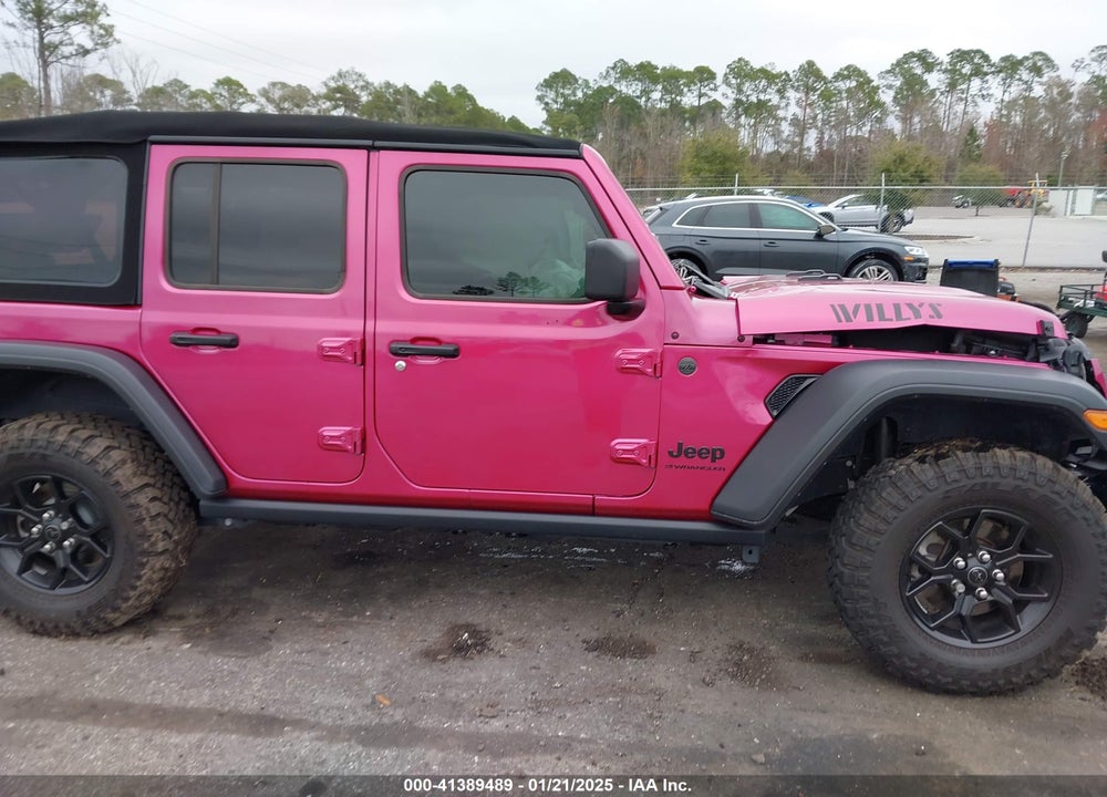 2024 JEEP WRANGLER 4-DOOR WILLYS 4X4 VIN: 1C4PJXDG6RW320025