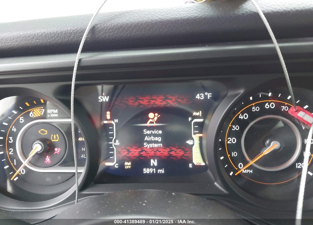 2024 JEEP WRANGLER 4-DOOR WILLYS 4X4 VIN: 1C4PJXDG6RW320025