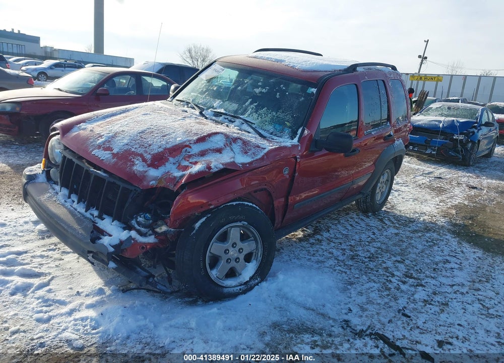 2005 JEEP LIBERTY SPORT VIN: 1J4GL48K35W703125