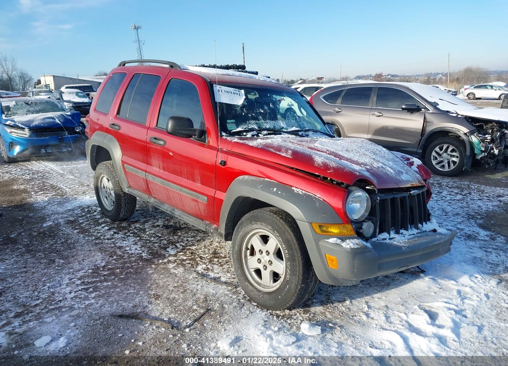 2005 JEEP LIBERTY SPORT VIN: 1J4GL48K35W703125