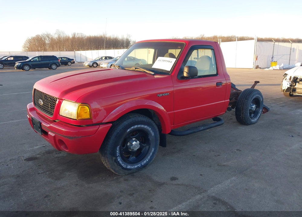 2002 FORD RANGER EDGE VIN: 1FTYR11U22PB35362