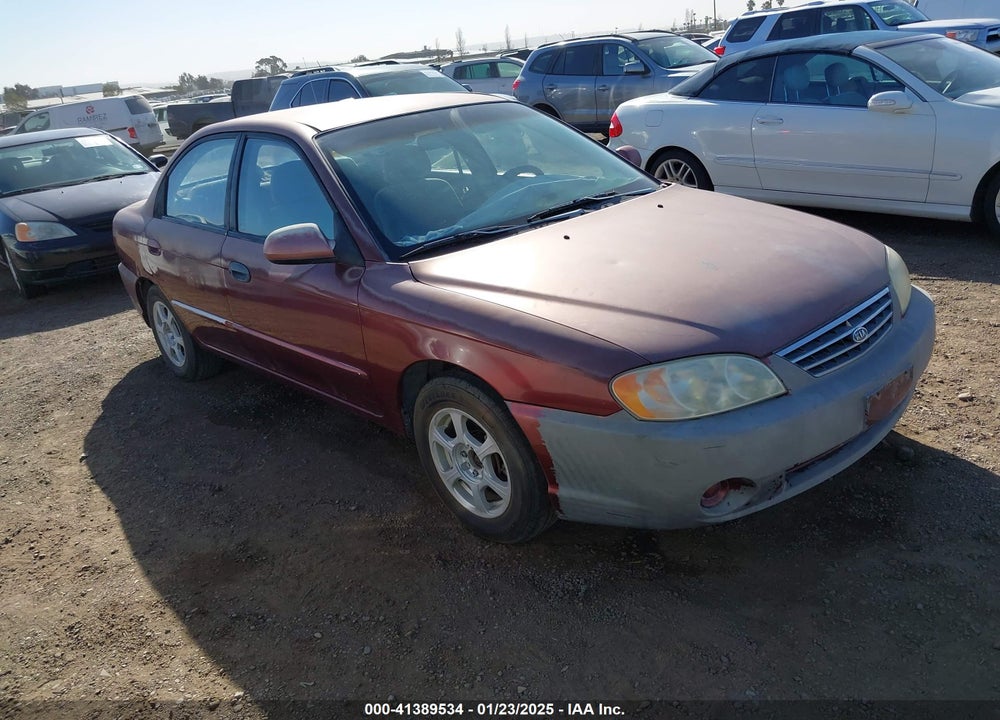 2002 KIA SPECTRA LS VIN: KNAFB121125201361