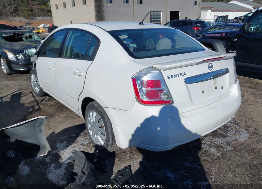 2012 NISSAN SENTRA 2.0 VIN: 3N1AB6AP0CL686791