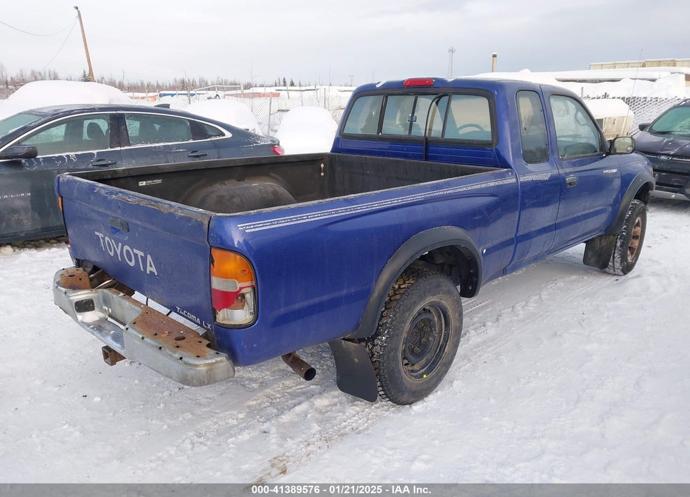 1996 TOYOTA TACOMA XTRACAB VIN: 4TAWM72N0TZ141615