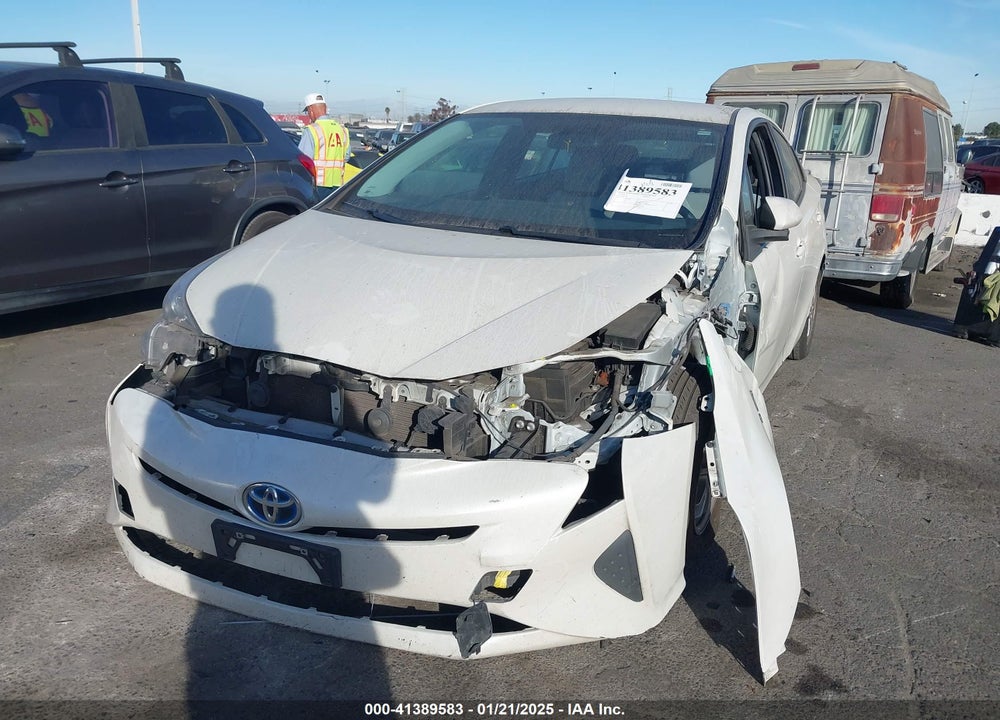 2016 TOYOTA PRIUS VIN: JTDKBRFUXG3005295