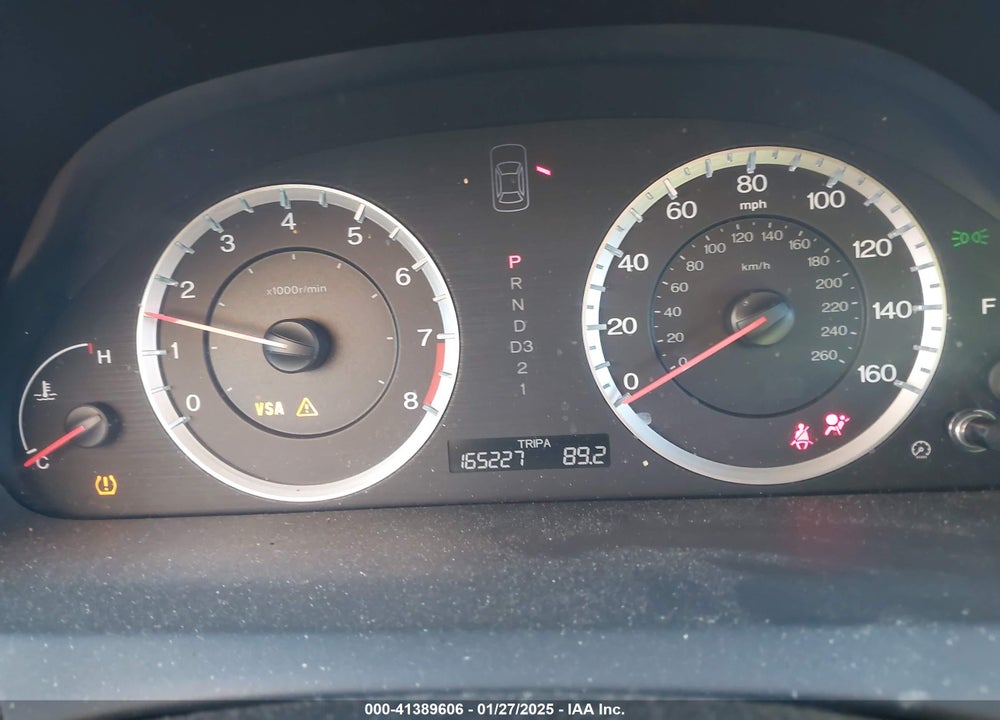 2009 HONDA ACCORD 2.4 LX-S VIN: 1HGCS12389A004245