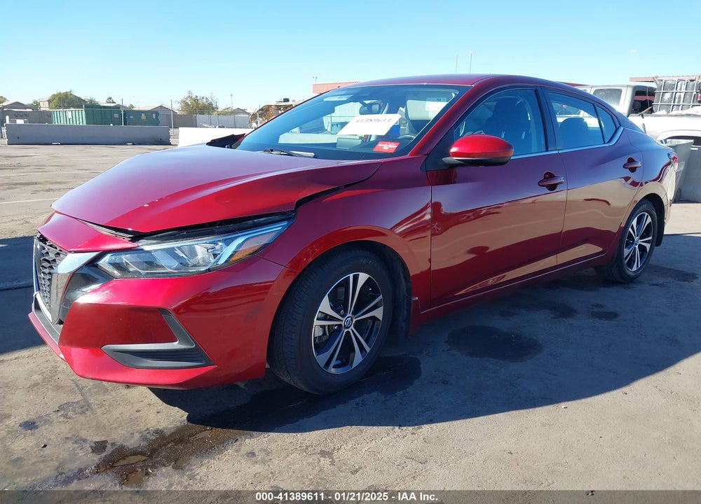 2021 NISSAN SENTRA VIN: 3N1AB8CV1MY330510