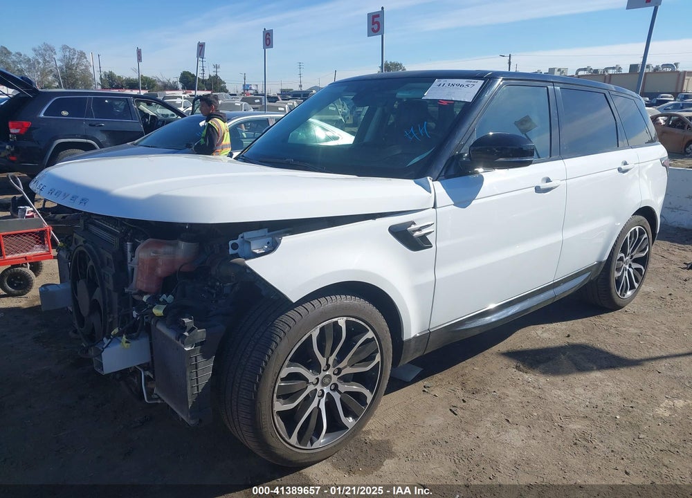2019 LAND ROVER RANGE ROVER SPORT HSE VIN: SALWR2RV5KA816430