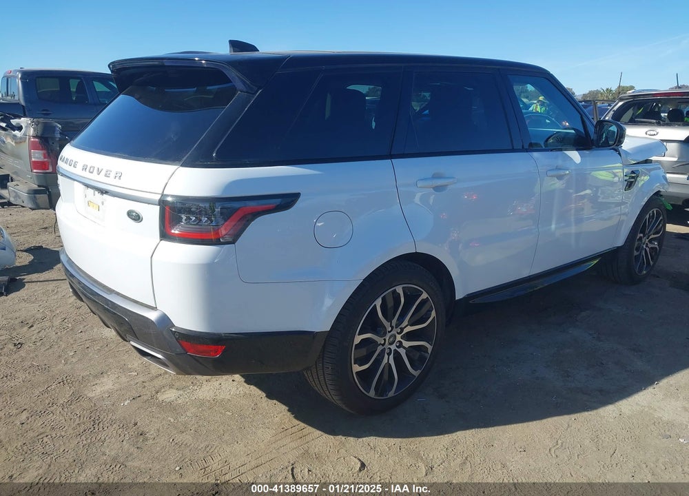 2019 LAND ROVER RANGE ROVER SPORT HSE VIN: SALWR2RV5KA816430