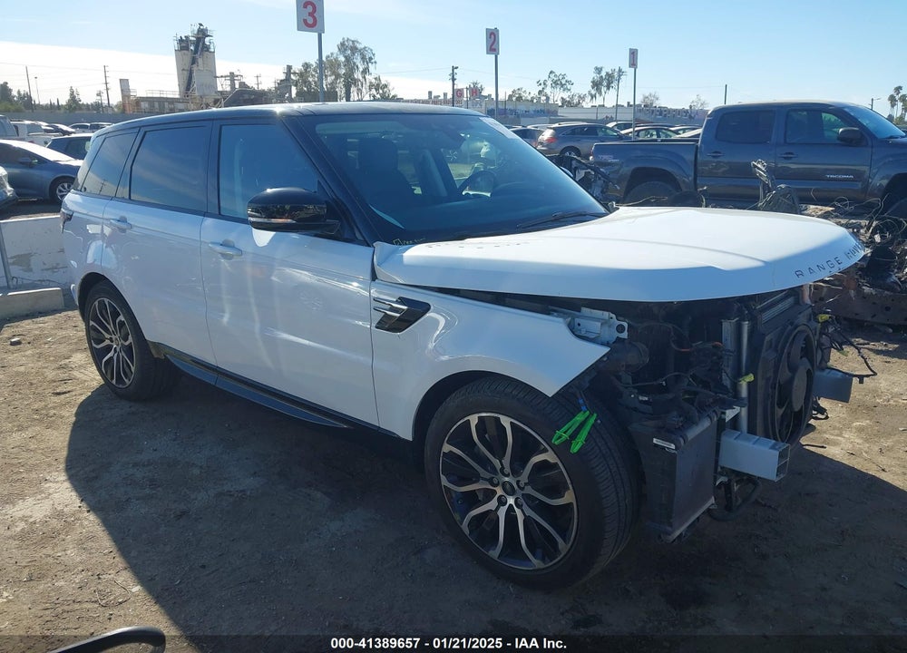 2019 LAND ROVER RANGE ROVER SPORT HSE VIN: SALWR2RV5KA816430