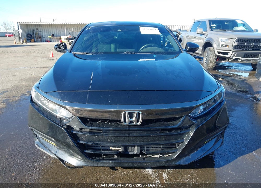 2018 HONDA ACCORD VIN: 1HGCV1F38JA041009