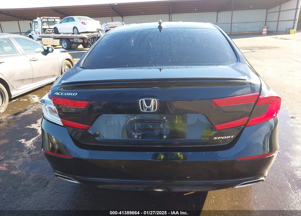 2018 HONDA ACCORD VIN: 1HGCV1F38JA041009
