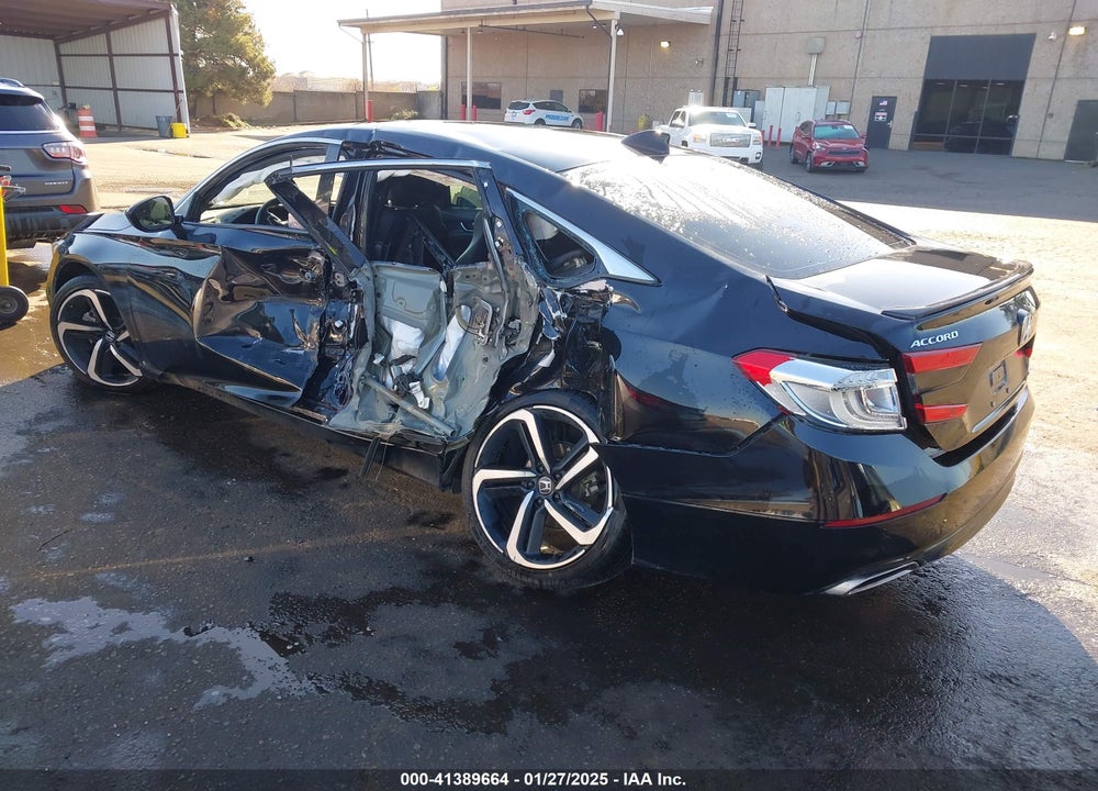 2018 HONDA ACCORD VIN: 1HGCV1F38JA041009
