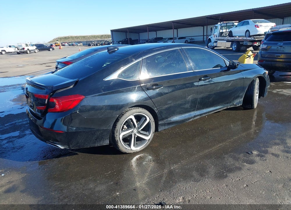 2018 HONDA ACCORD VIN: 1HGCV1F38JA041009