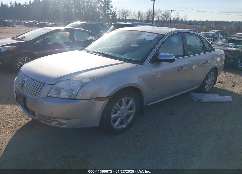 2008 MERCURY SABLE PREMIER VIN: 1MEHM42W68G604010