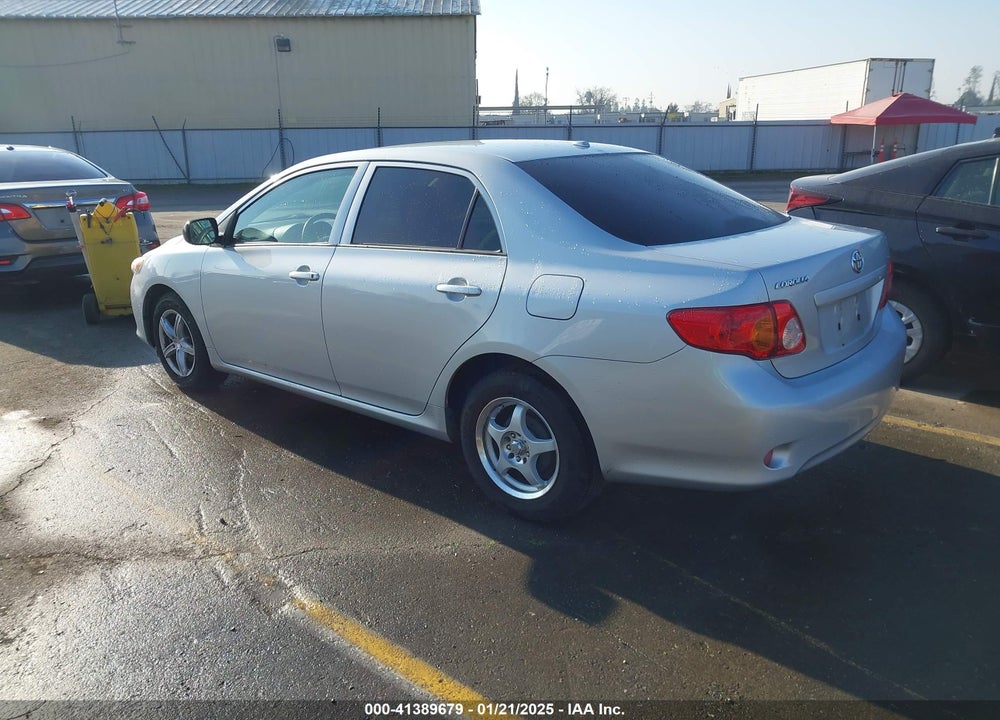 2009 TOYOTA COROLLA VIN: JTDBL40E599050971