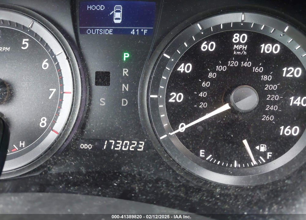 2007 LEXUS ES 350 VIN: JTHBJ46G072030176