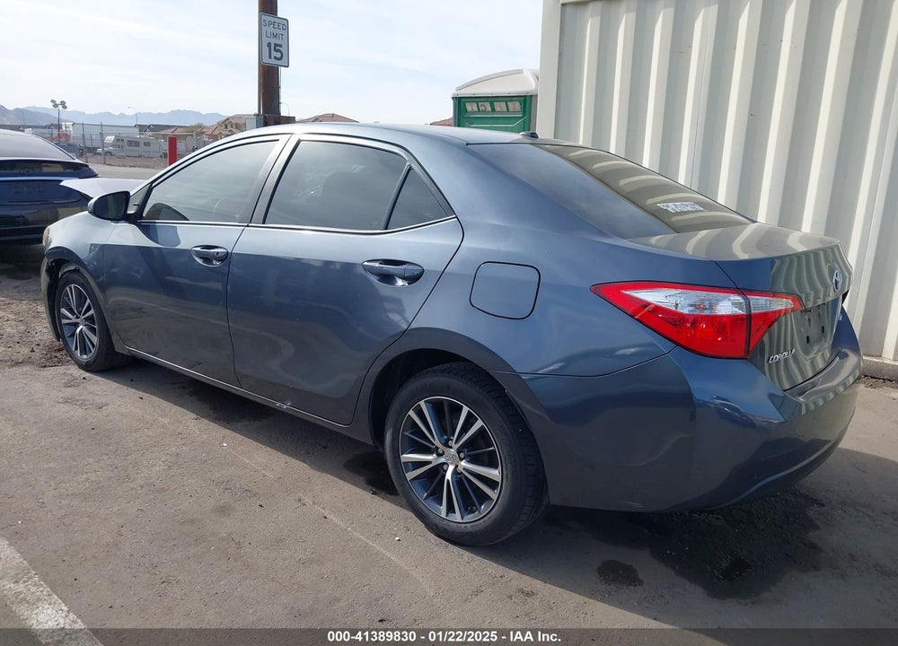 2016 TOYOTA COROLLA VIN: 5YFBURHE8GP561600