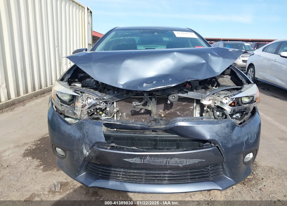 2016 TOYOTA COROLLA VIN: 5YFBURHE8GP561600
