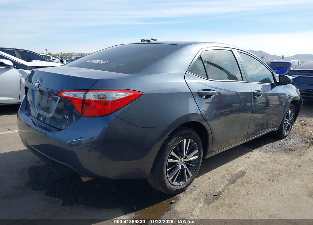 2016 TOYOTA COROLLA VIN: 5YFBURHE8GP561600