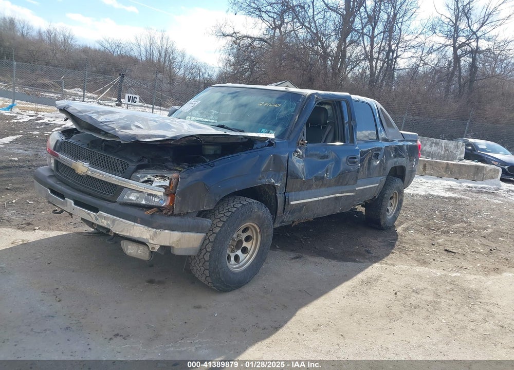 2003 CHEVROLET AVALANCHE 1500 VIN: 3GNEK13T83G271620
