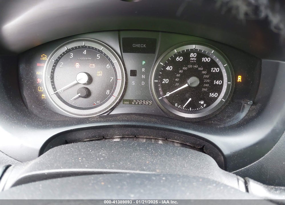 2007 LEXUS ES 350 VIN: JTHBJ46G572148420