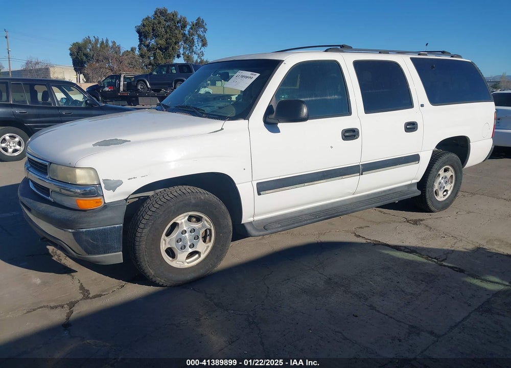 2001 CHEVROLET SUBURBAN 1500 LS VIN: 3GNEC16T61G258547