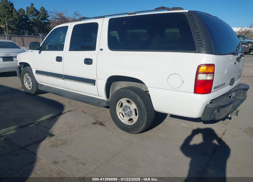 2001 CHEVROLET SUBURBAN 1500 LS VIN: 3GNEC16T61G258547