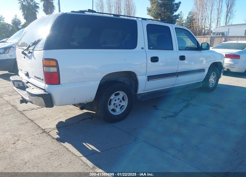2001 CHEVROLET SUBURBAN 1500 LS VIN: 3GNEC16T61G258547